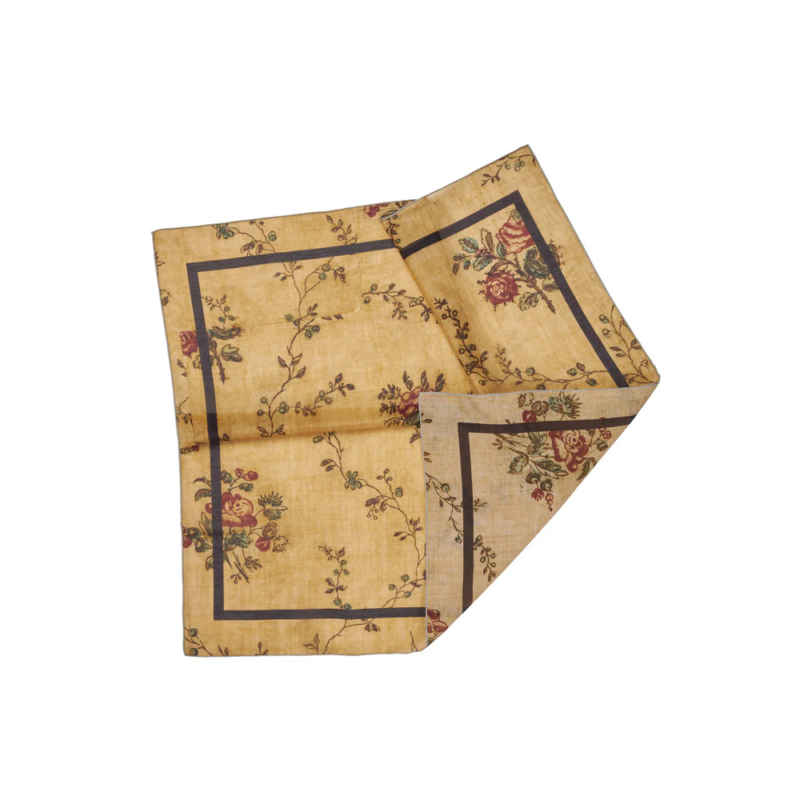 Light Ochre Bloom Scarf - Image 2
