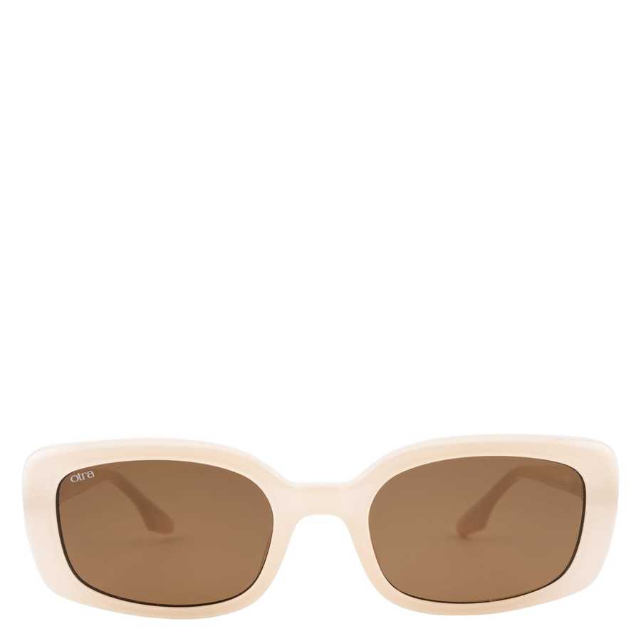 Daisy - Frosted Ivory/Brown