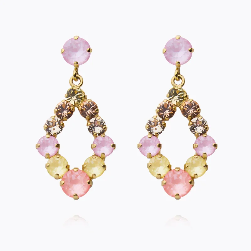 MINI DELIA EARRINGSGOLD - Image 2