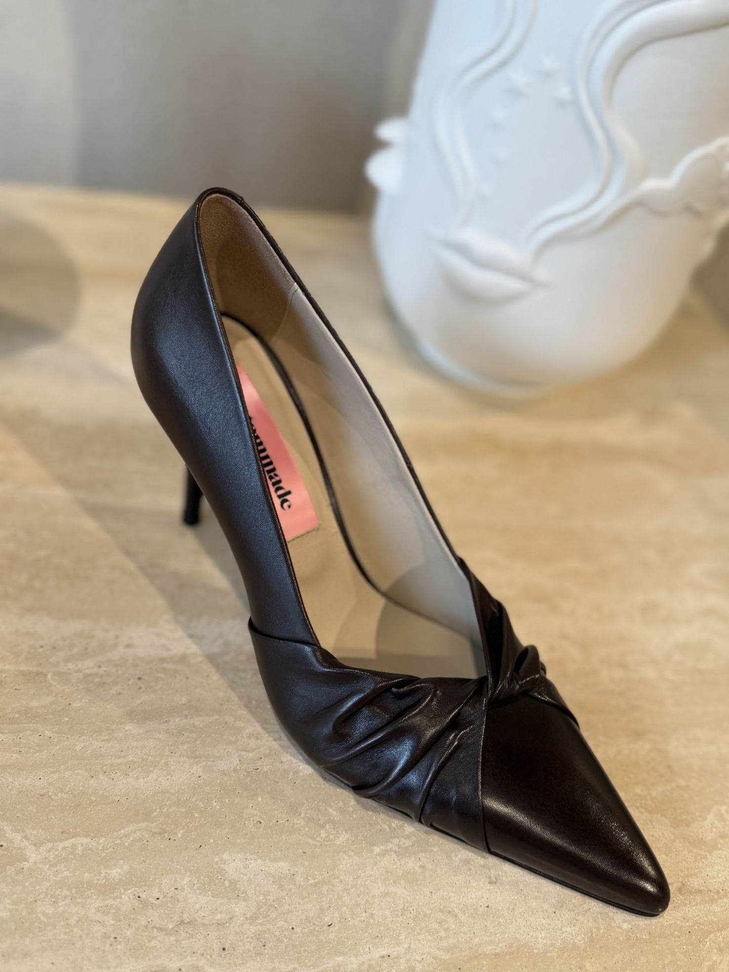 VIOLETTA LEATHER SLATE MINK