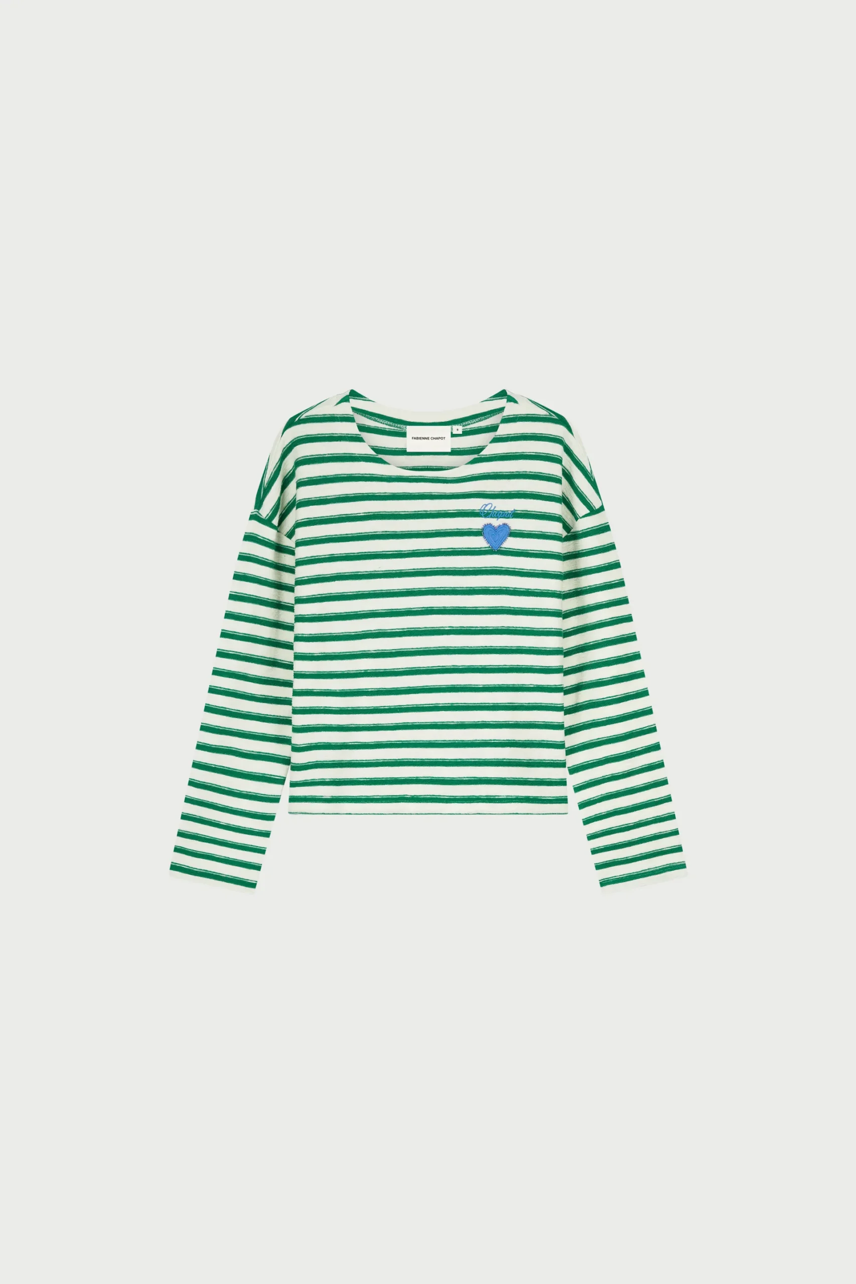 Celina Top White/Green - Image 2