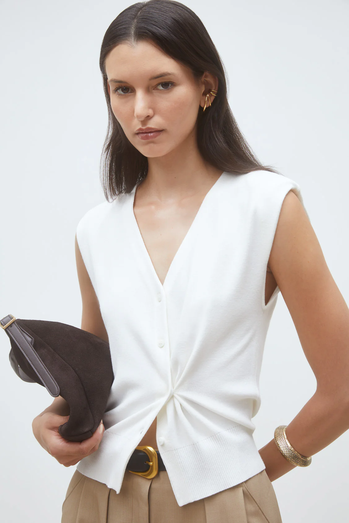 GILEM TOP BLANC CASSE - Image 3