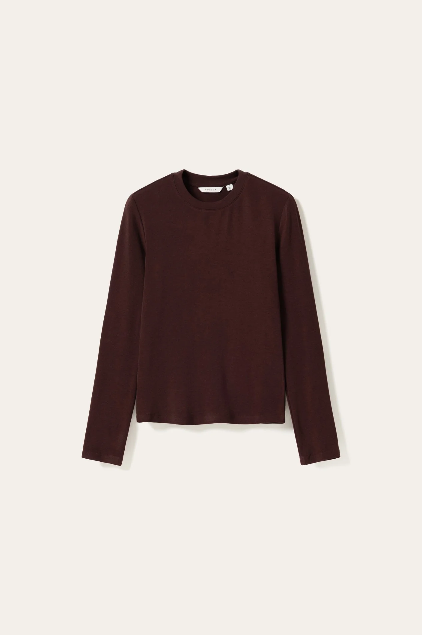 Lidie LS Top Burgundy Melange - Image 3