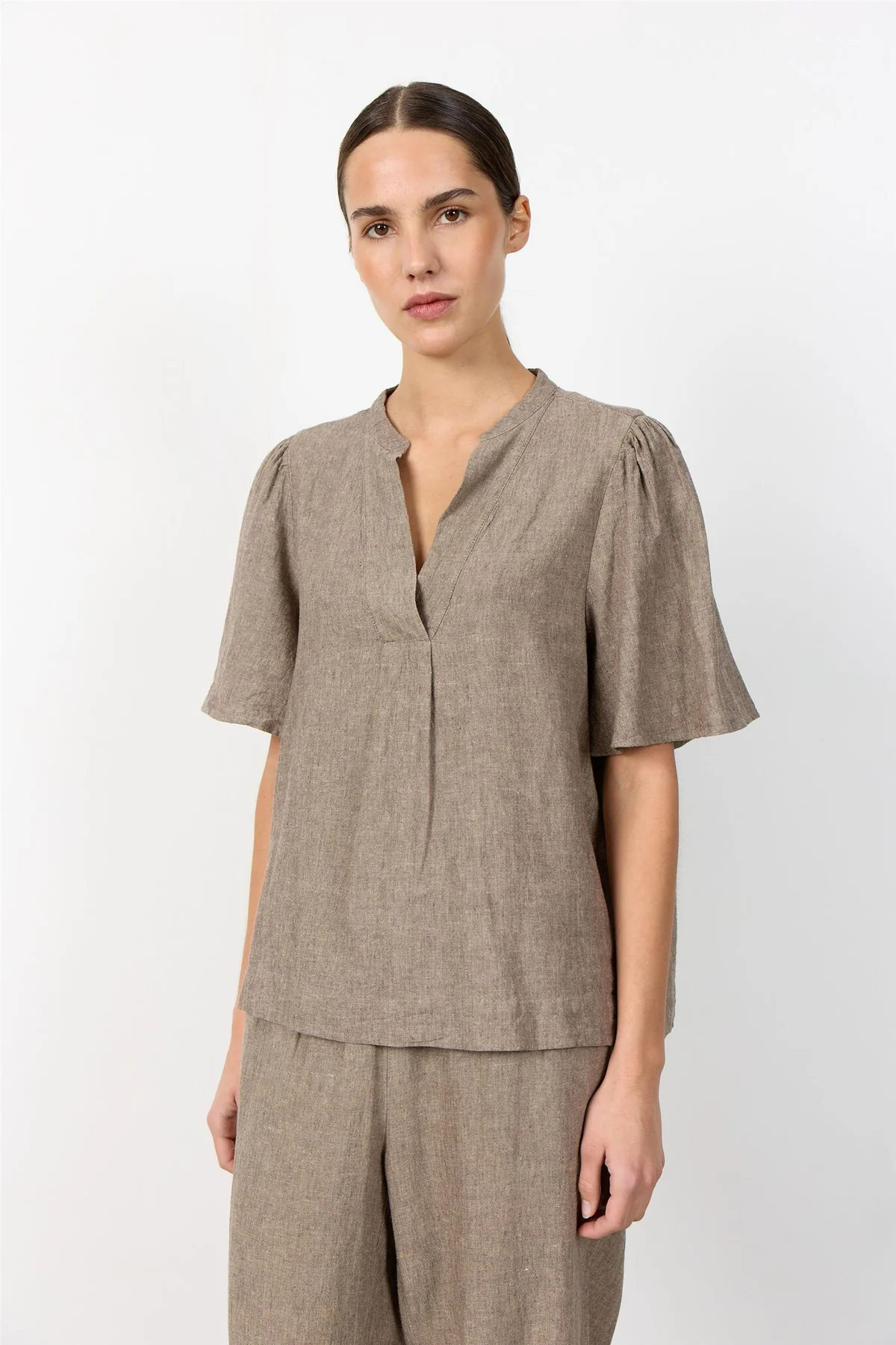 LR-NAJA 32 BLOUSE FALCON MELANGE - Image 2