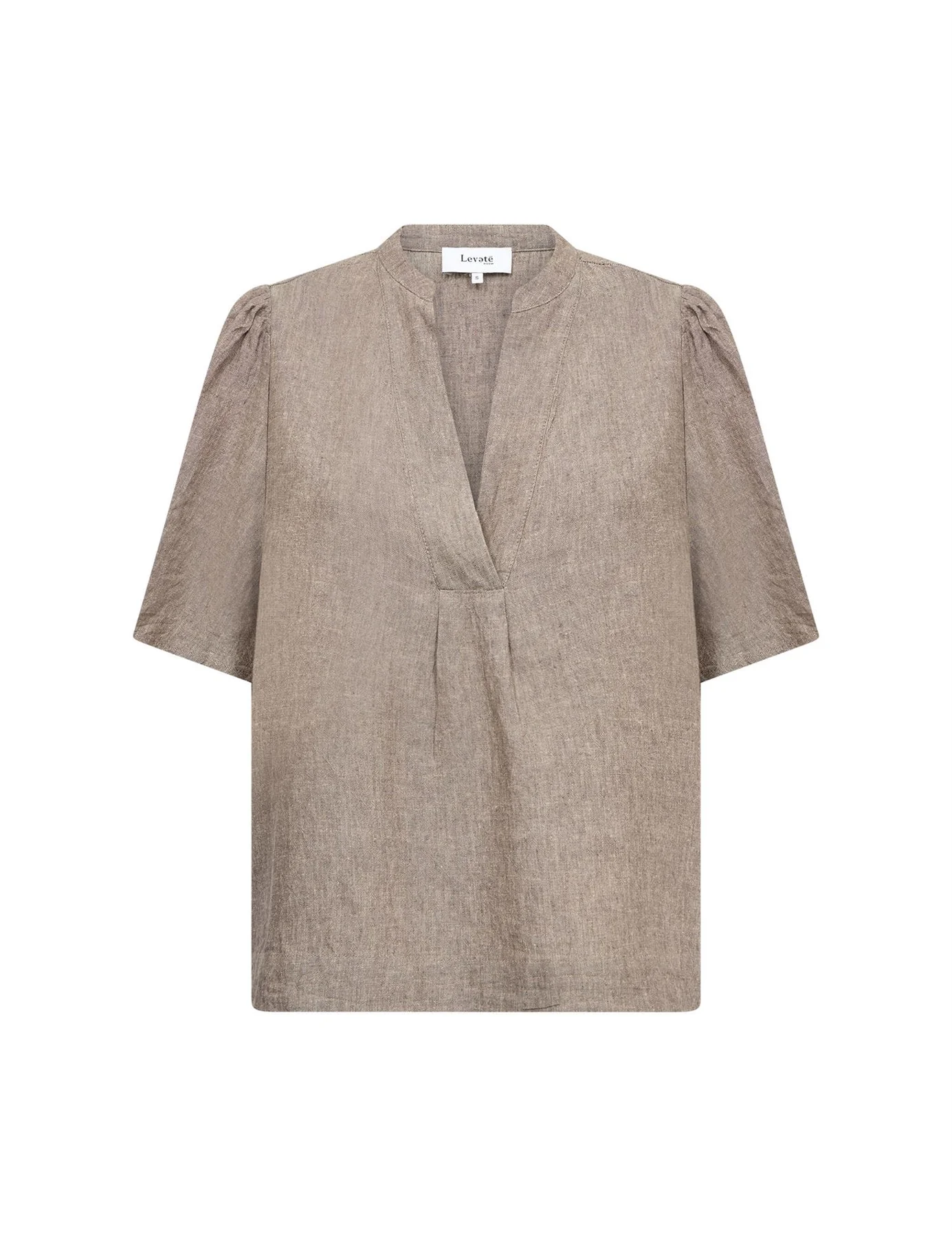 LR-NAJA 32 BLOUSE FALCON MELANGE - Image 4