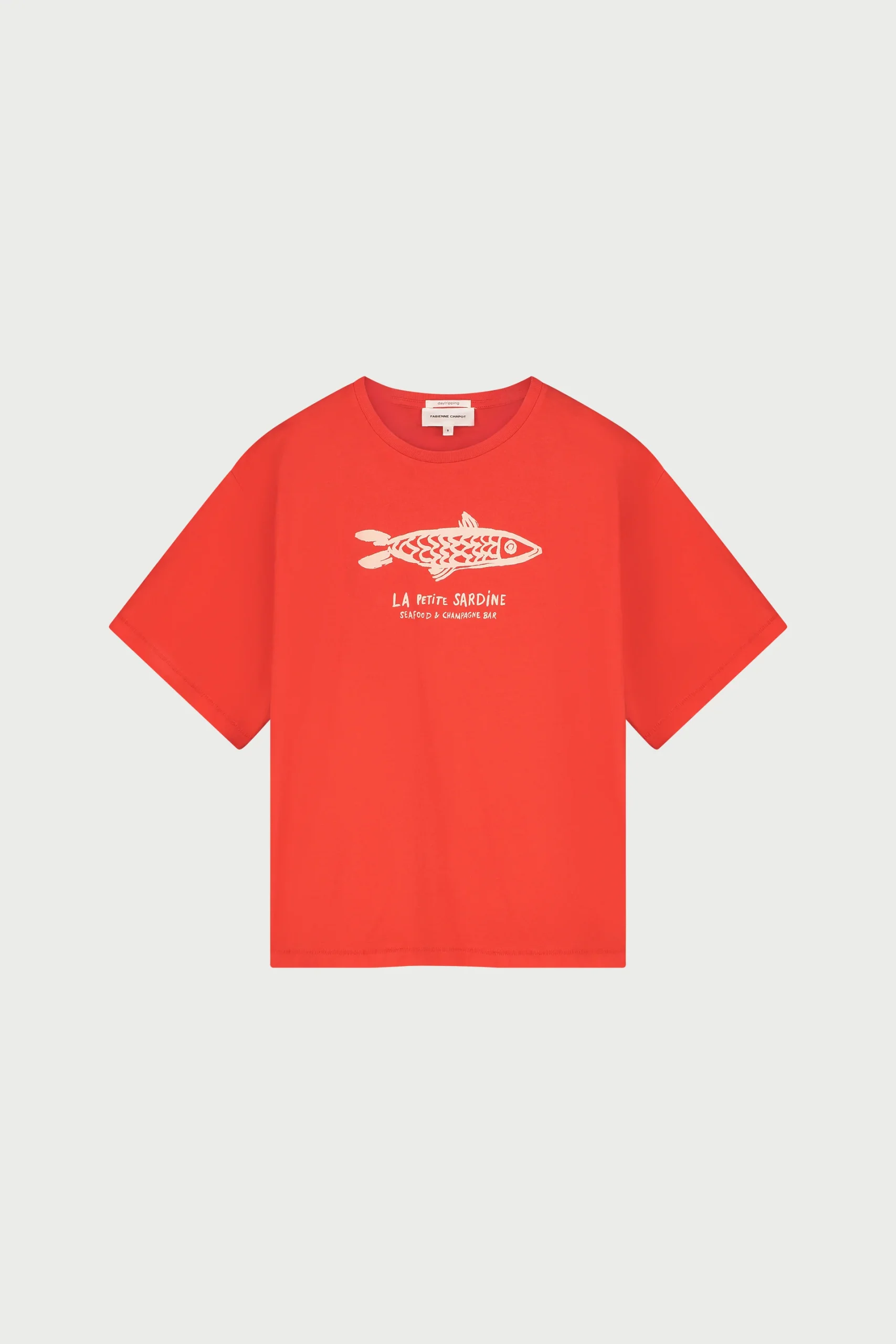 Fay T-shirt Cosy Tangerine Tango - Image 3