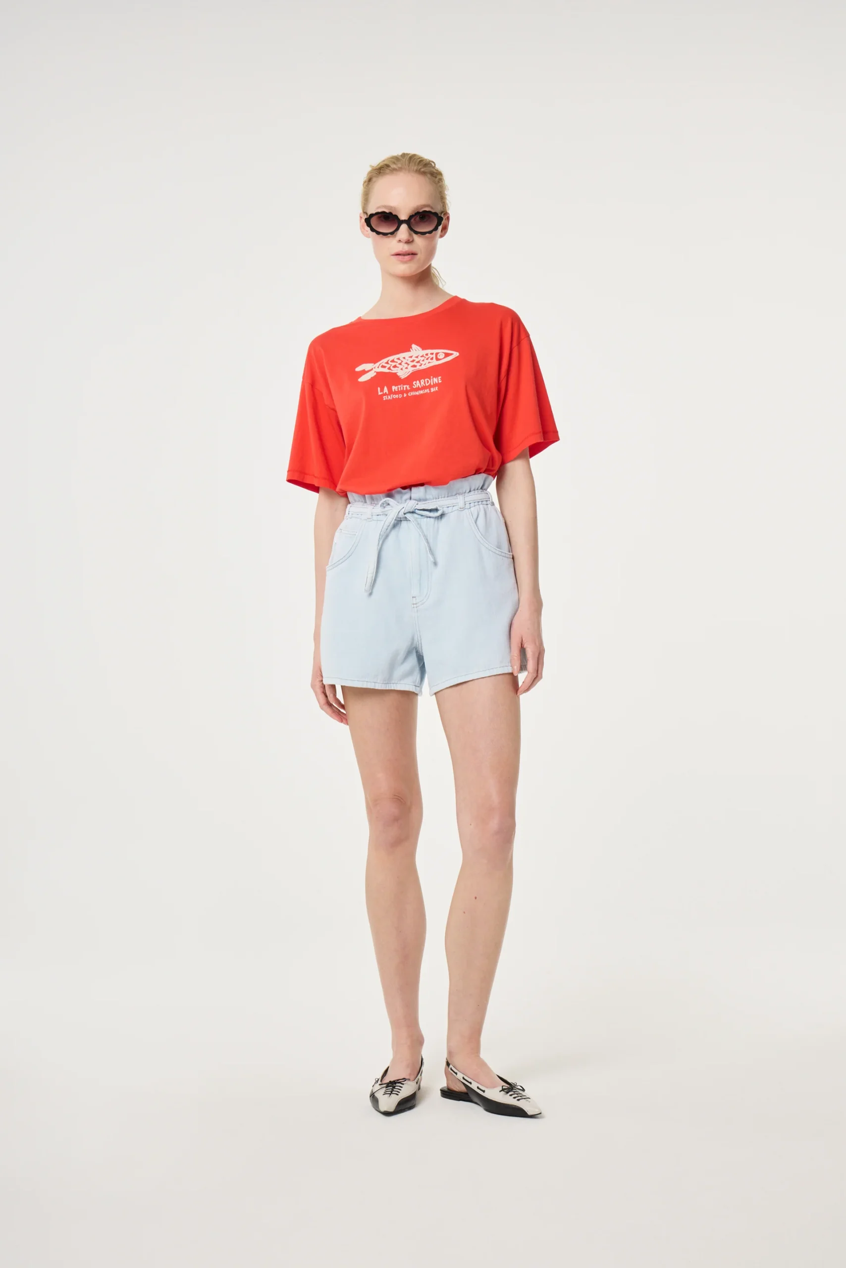 Fay T-shirt Cosy Tangerine Tango