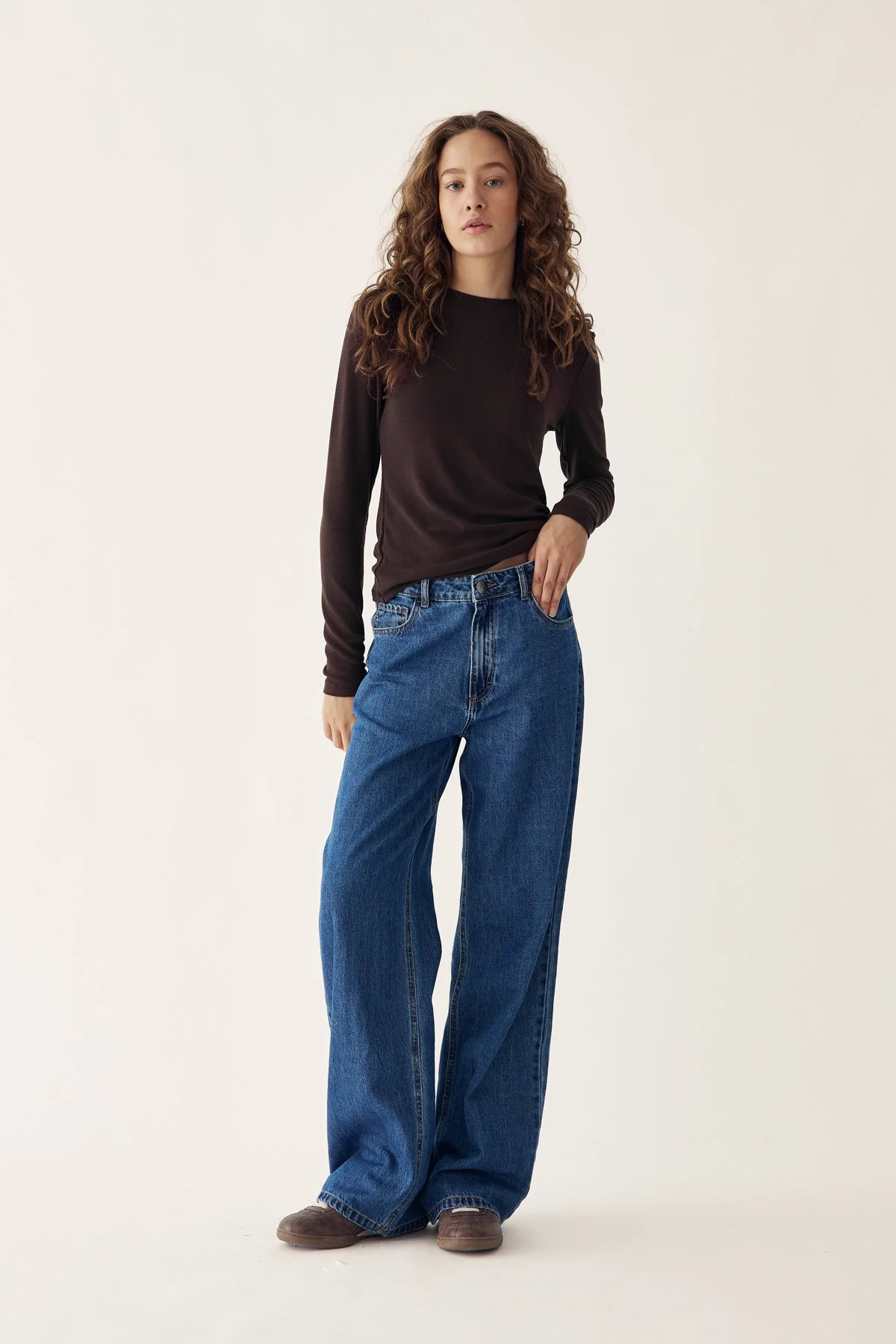 Lidie LS Top Chocolate - Image 2