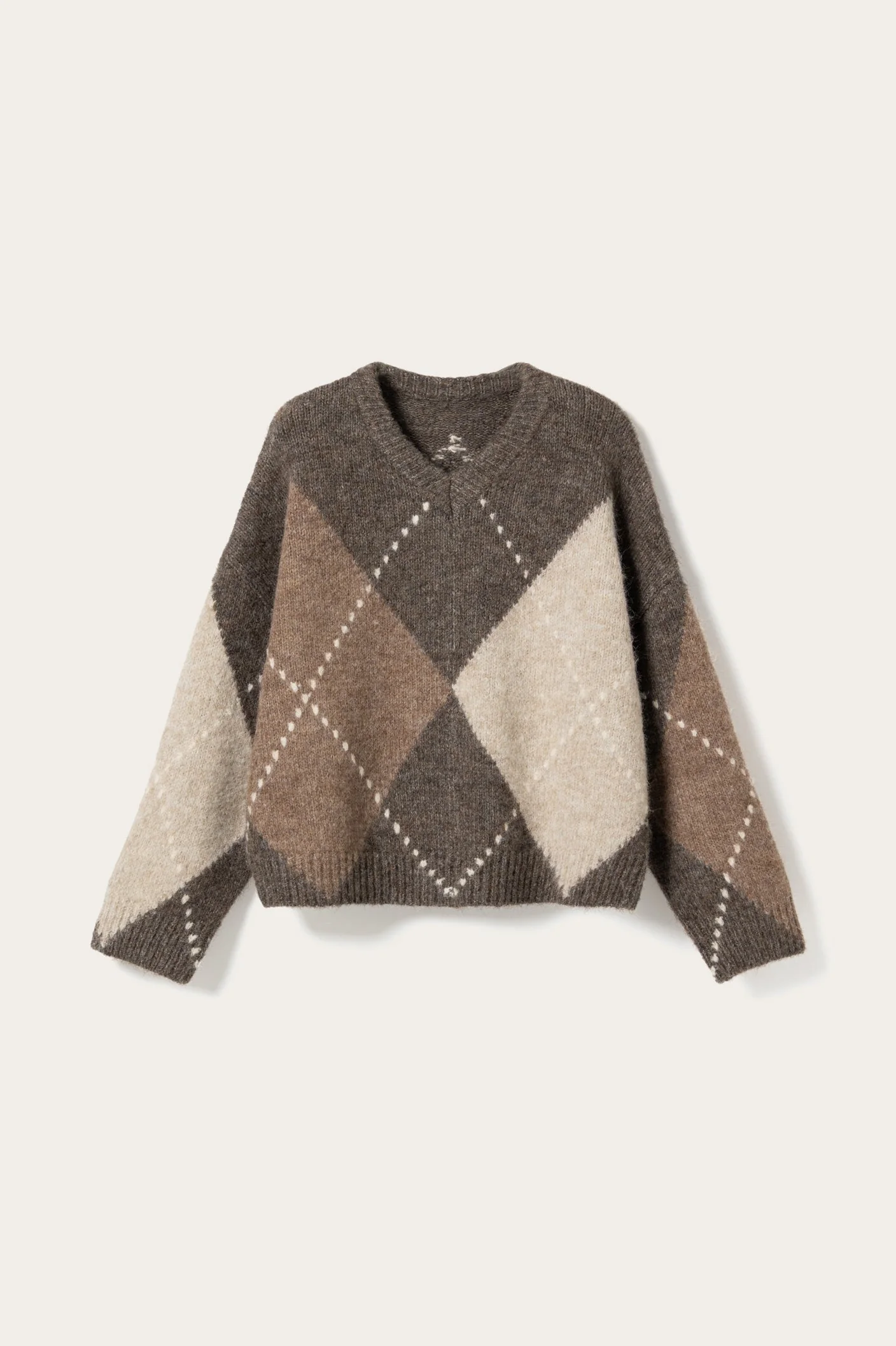 Lai Knit Ash brown mix - Image 2