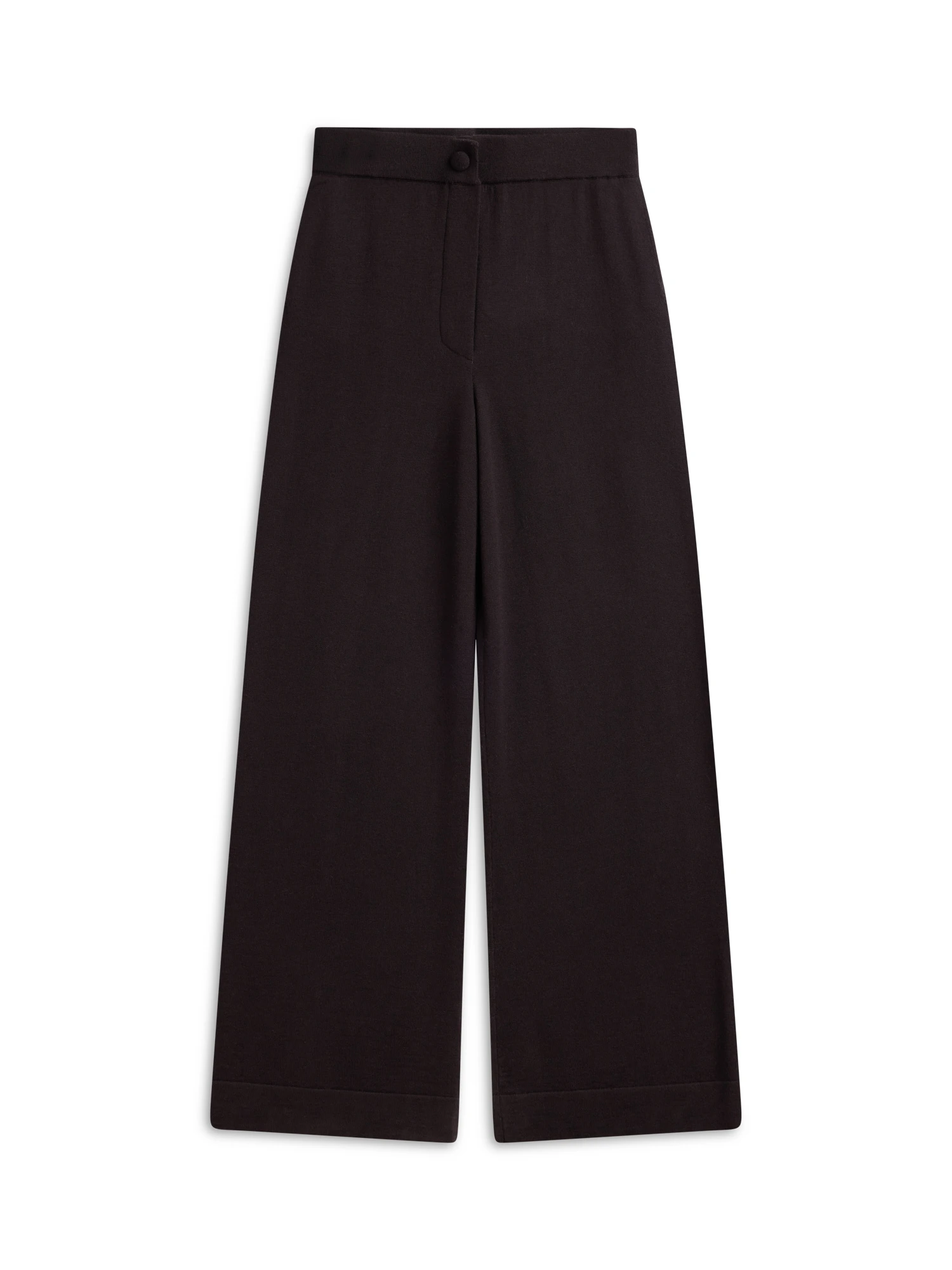 Nina Merino Pants Dark Brown